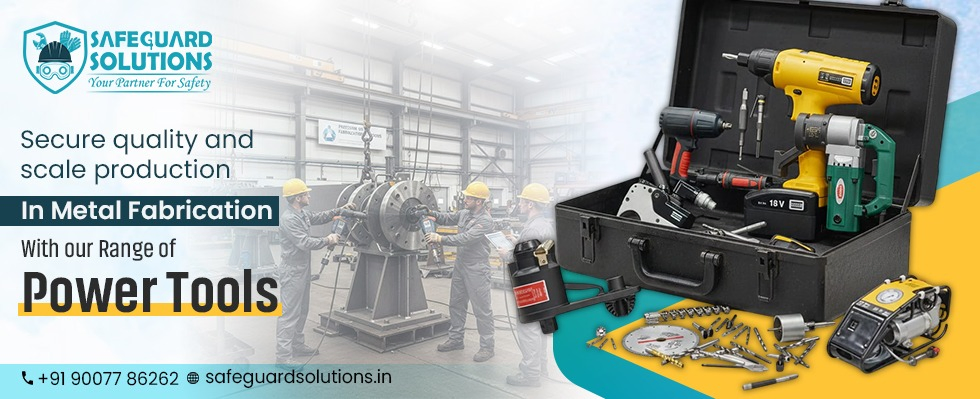 Power tools for metal fabrication